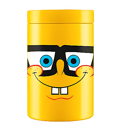 POTE PET AMARELO BOB ESPONJA 1500ML