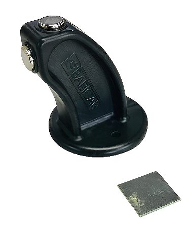 PRENDEDOR PORTA PISO/PAR COM ÍMÃ PRETO BARICAR