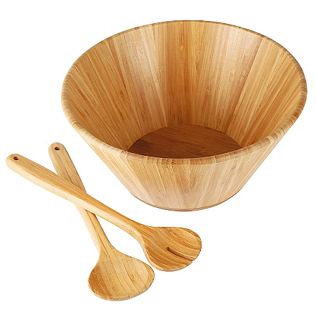CONJUNTO SALADEIRA BAMBOO 3 PEÇAS MOR