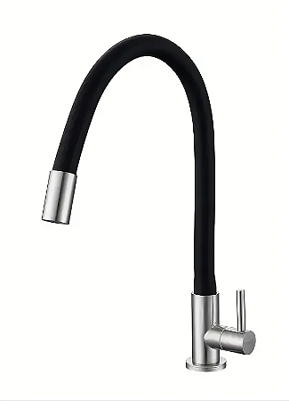 TORNEIRA INOX LINK FLEXÍVEL COZINHA/MESA NOXFLEX02