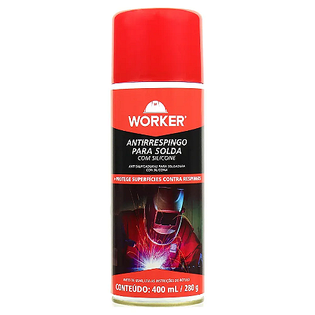 ANTI RESPINGO SPRAY COM SILICONE 400ML WORKER