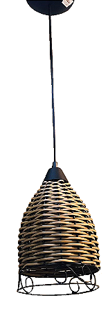 LUMINÁRIA REDONDA BORDA S AVELA 4,5X23X15CM