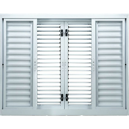 VENEZIANA CRV IDEAL FLEX 150X120 BRANCO SEM GRADE 6 FOLHAS