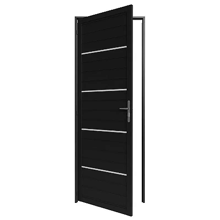 PORTA VITROLAR GIRATÓRIA FILETE  85X215X14 PRETA