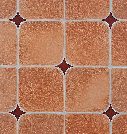 PISO 24X24 ROMANA ESTRELA ESMALTADA