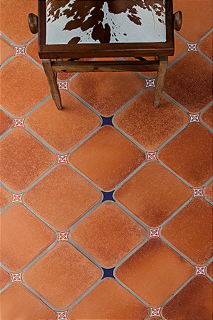 PISO 30X30 MEDITERRÂNEO MESCLADA ESTRELA ESMALTADA