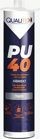 ADESIVO SELANTE PU40 CINZA 360G QUALITEX