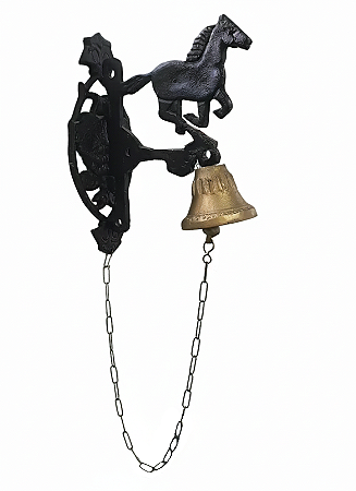 SINO CAVALO LIGA DE BRONZE COM SUPORTE