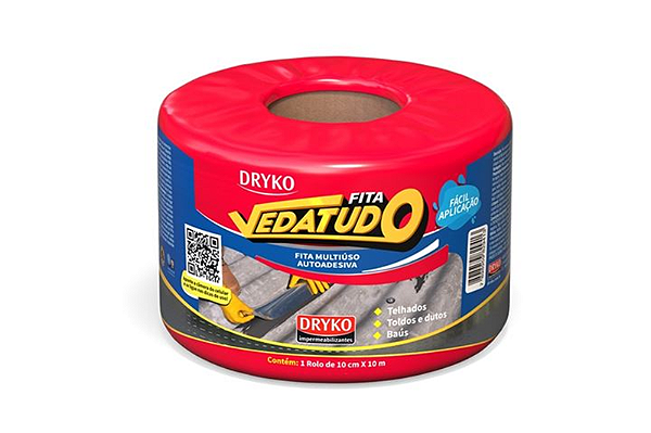 MANTA ASFÁLTICA VEDATUDO DRYKO 10CM (VERIFIQUE A DESCRIÇÃO)