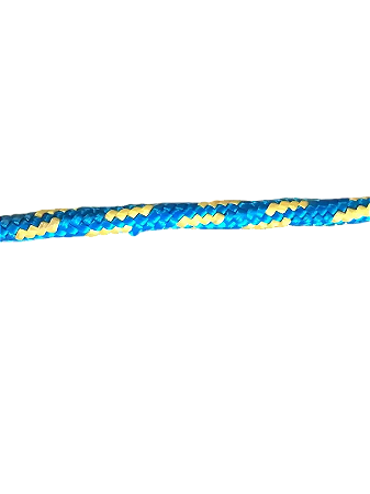 CORDA COLOR  8MM AZUL / AMARELA