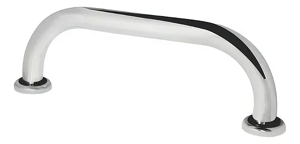 BARRA APOIO 40CM ALUMÍNIO 1.1/4 CLARAINOX