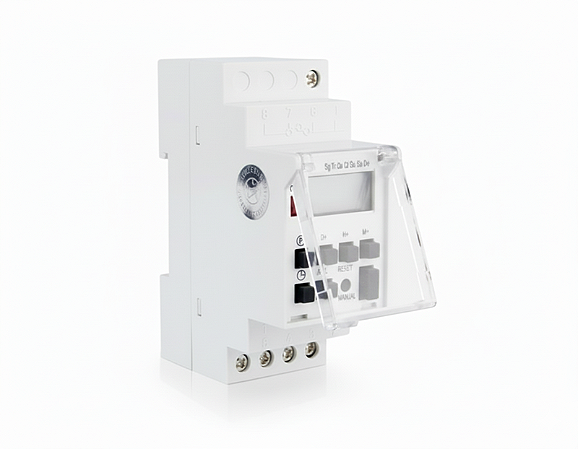 TIMER DIGITAL PARA TRILHO 8-16 220V FOXLUX