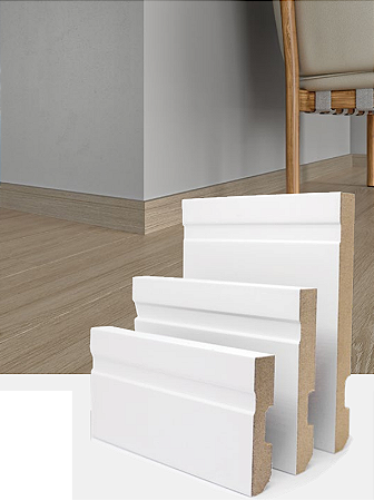 RODAPÉ INOVAR MDF PET 100X2400X15 COM FRISO