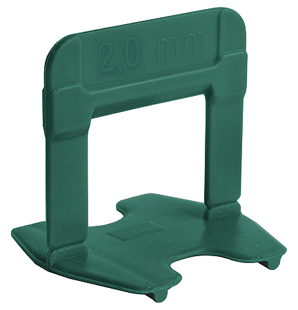 ESPAÇADOR CORTAG NIVELADOR 2MM ECO VERDE COM 50 UNIDADE
