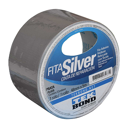 FITA SILVER TAPE 45MMX5M TEKBOND