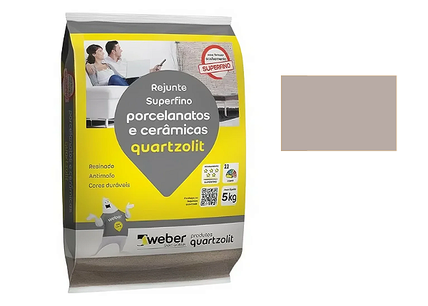 REJUNTE PORCELANATO QUARTZOLIT 5KG CORDA