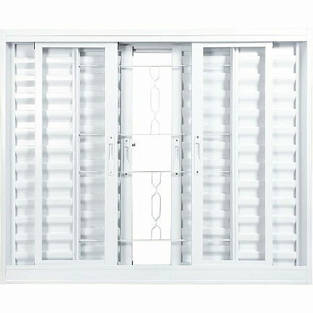 VENEZIANA CRV IDEAL COM GRADE ELO 200X120X12 BRANCA