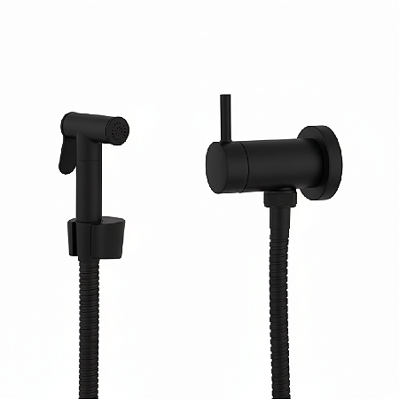 DUCHA HIGIÊNICA LEÃO 1,20M INSPIRATTO PRETA 8301