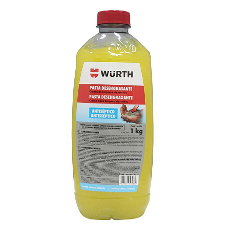 PASTA DESENGRAXANTE PARA MÃOS 1KG WURTH