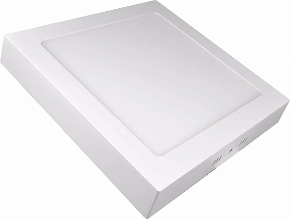 PAINEL LED SOBREPOR QUADRADO 18W 20CM LUZ BRANCA FRIA ATB