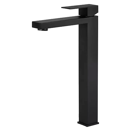 TORNEIRA LEÃO LAVATÓRIO MESA ALTA QUADRADA BLACK 3243