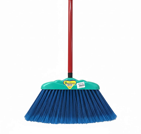 VASSOURA NYLON BIG SUL MINEIRA VERDE ÁGUA/AZUL