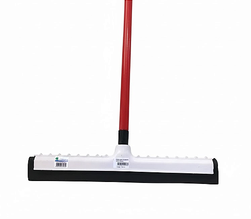 RODO 40CM PLÁSTICO CLEAN COM CABO MINEIRINHA ROSA