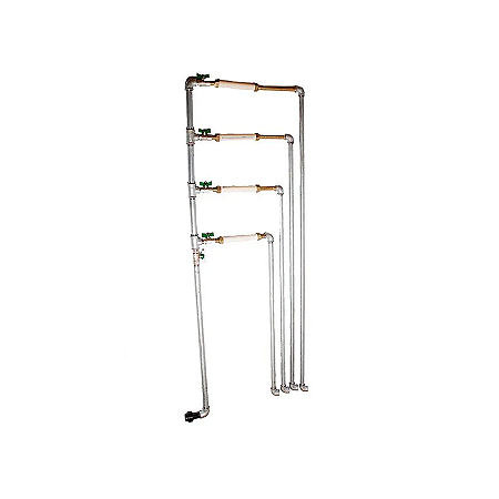 CAVALETE COPASA QUATRO RAMAIS MONTADO