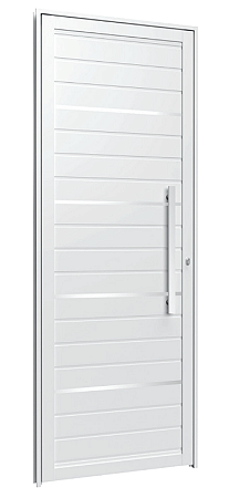 PORTA VITROLA CLAS LAMINADA C/PX 085X215 BRANCA ESQUERDA