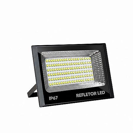 REFLETOR LED 200W LUZ BRANCA FRIA 6500K SUPER LED