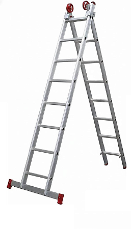 ESCADA ALUMÍNIO 3 EM 1 EXTENSIVA 7X2 DEGRAUS