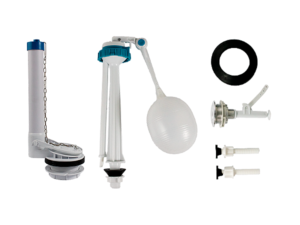 KIT COMPLETO CAIXA ACOPLADA COM ACIONAMENTO PNEUM DELTA