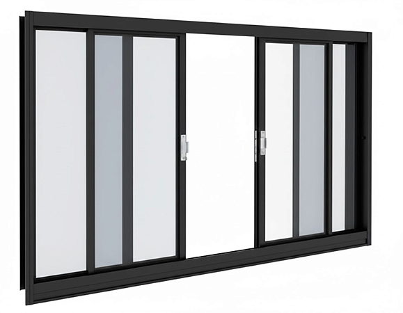 VITRÔ VITROLAR 4F SEM GRADE 200X100X4 PRETA