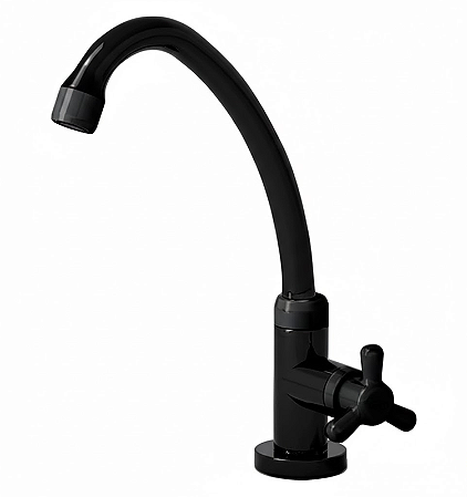 TORNEIRA DURIN COZINHA MESA BICA MÓVEL VIENNA PRETO