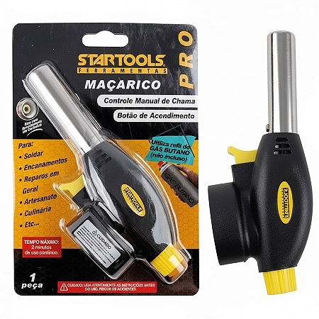 MAÇARICO CULINÁRIO AUTOMÁTICO 2X24 STARTOOLS