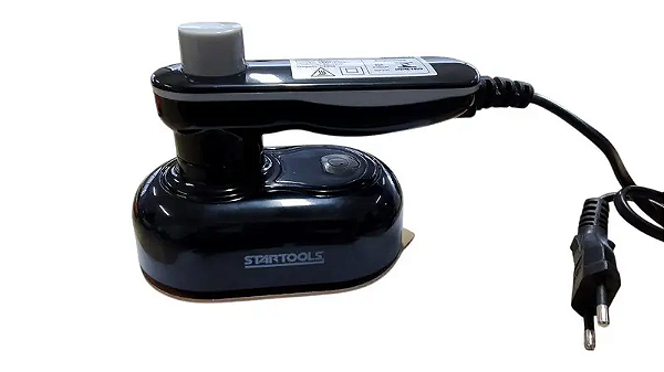 FERRO PASSAR BIVOLT PORTA VIAGEM PRETO STARTOOLS