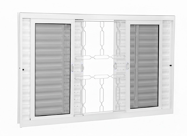 VENEZIANA INOVE SEM GRADE INC 100X150X12 BRANCA