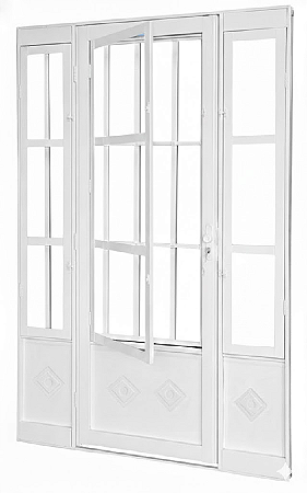 PORTA INOVE SETEIR G/E BORE 215X150 DIREITA BRANCA