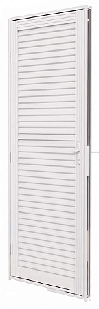 PORTA EVO LAMINADA 215X84X12 ESQUERDA BRANCA