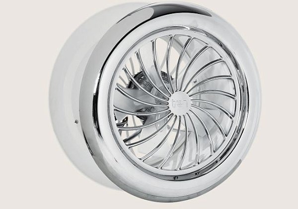 EXAUSTOR LIGHT 25CM 110/220V CROMADO