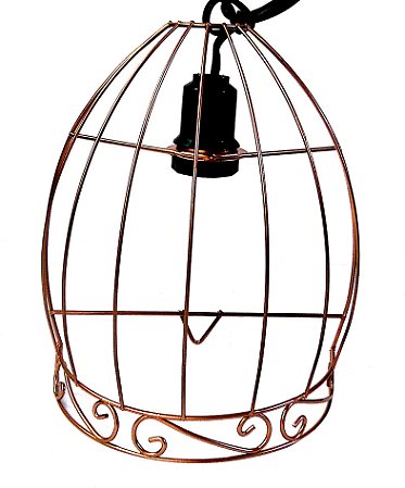ARANDELA ARAMADO MEIA TAÇA COBRE VL 3349