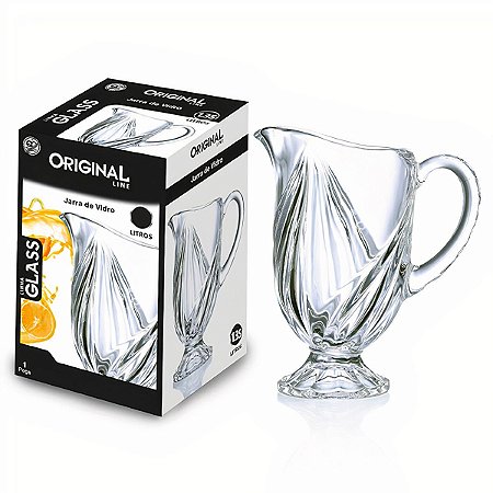 JARRA DE VIDRO 1.2L