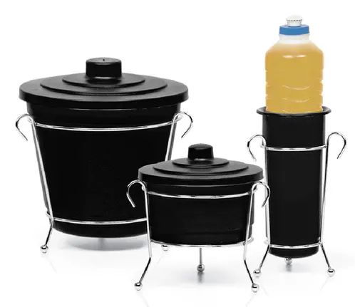 KIT PIA CROMO PRETO