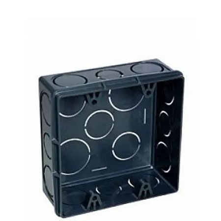 CAIXA PVC 4X4 PRETA CEMAR