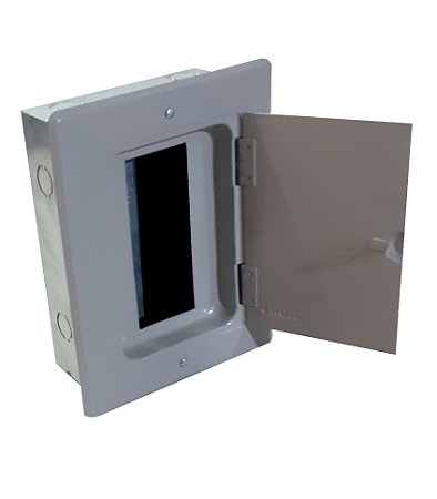 QUADRO DISTRIBUIÇÃO CDEE  8 DISJUNTORES DIN EMBUTIR