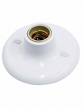 PLAFON E27 PORCELANA PLÁSTICA TASCHIBRA