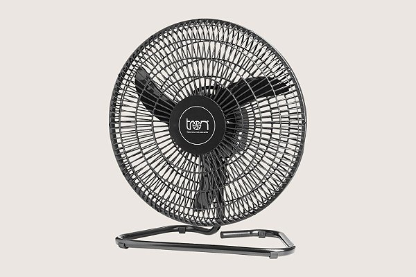 VENTILADOR OSCILANTE DE MESA 127V MONO 50CM PRETO PP TRON