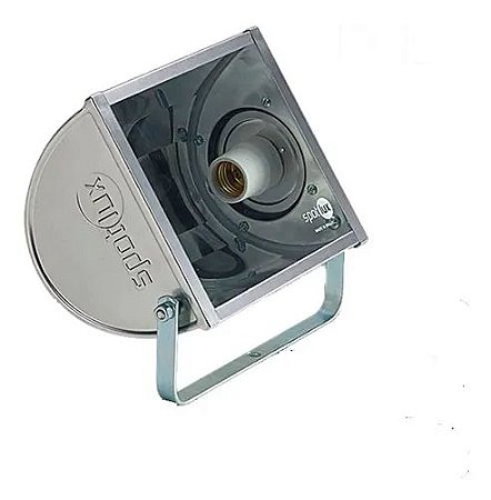 REFLETOR CHAPA DE ALUMÍNIO 160W E27