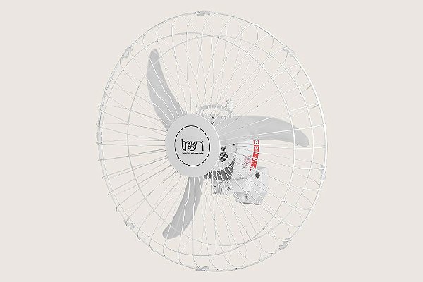 VENTILADOR OSCILANTE PAREDE BIV 60CM BRANCO JATTRON TRON