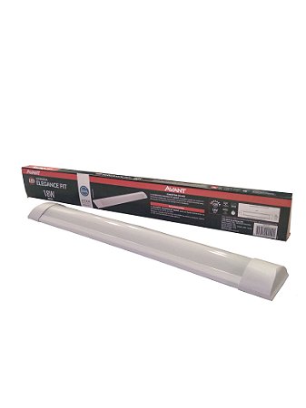 LUMINÁRIA LED RETANGULAR 50CM 18W BRANCO FRIO AVANT